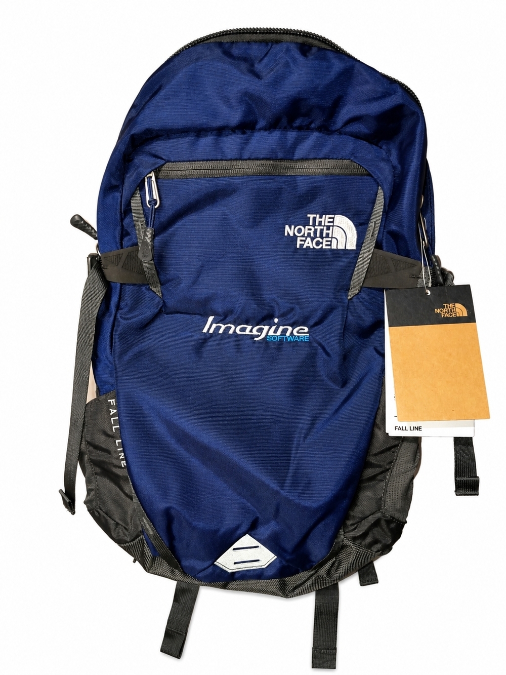 NWT The North Face Fall Line Backpack Cosmic Blue/ Asphalt Grey